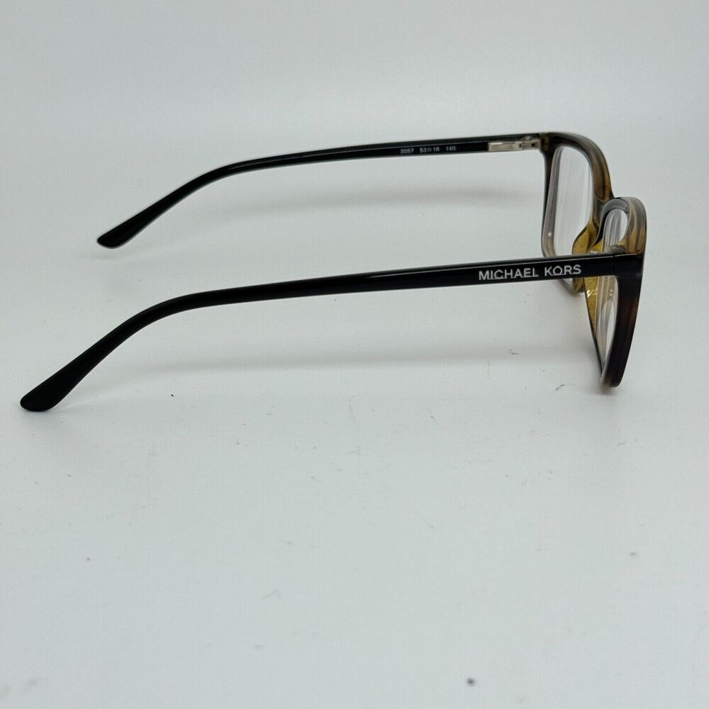 Michael Kors Eyeglasses MK‎ 8013 3057 Havana Brown Square 53[]16 135 H13948 - Picture 4 of 7